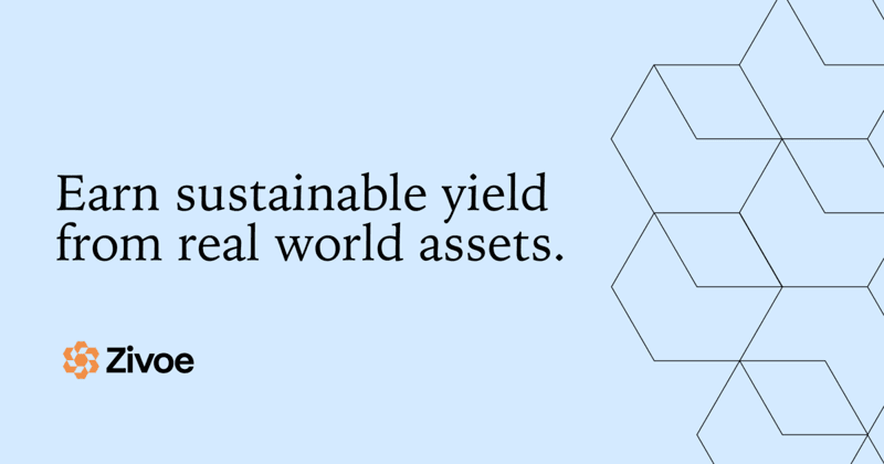 Earn sustainable yield from real world assets